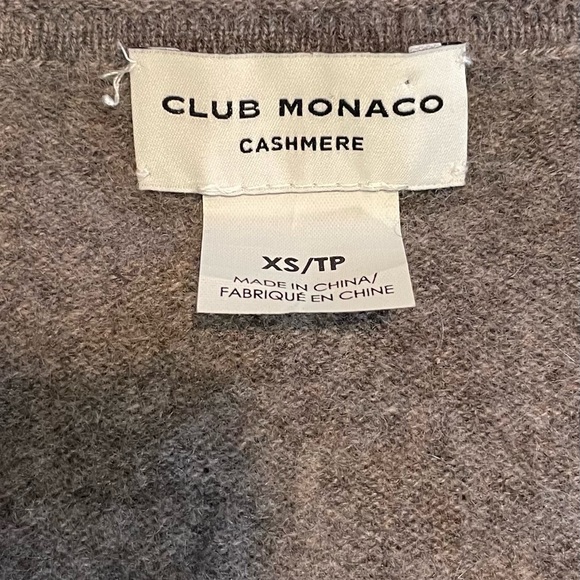 Club Monaco cashmere sweater xs - Picture 3 of 4